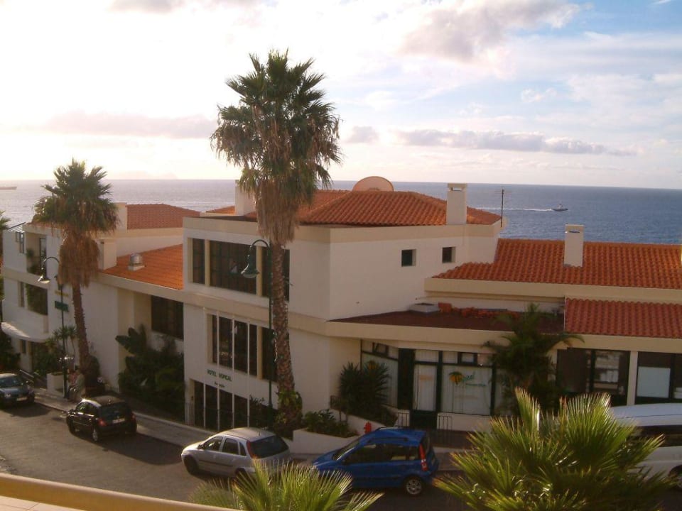 Blick auf Hotel meerwärts Hotel Cais da Oliveira