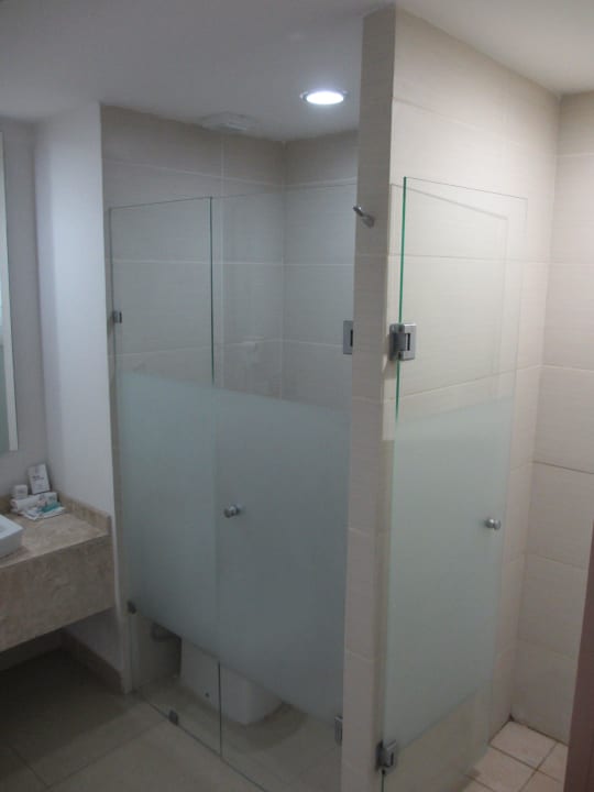 Bad/Dusche Hotel Suites Mexico Plaza Centro Max
