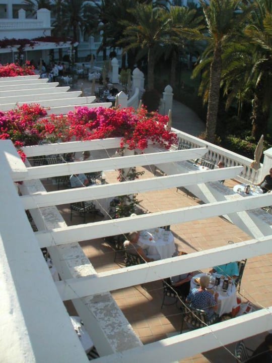 Die Frühstücksterrasse des Riu Palace Maspalomas Hotel Riu Palace Maspalomas Adults Only