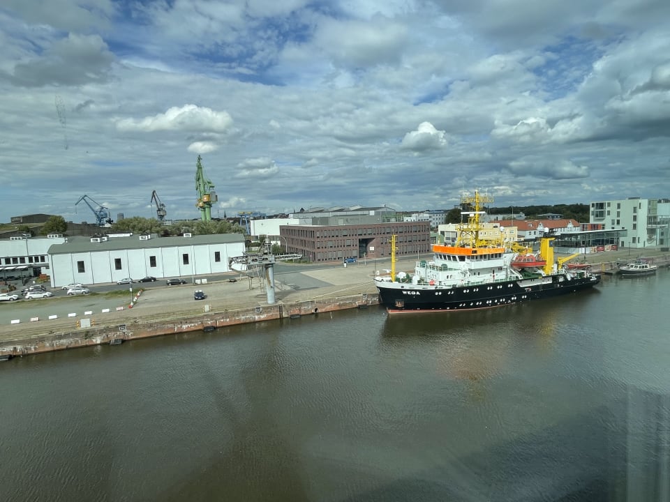 Ausblick Best Western Hotel Bremerhaven