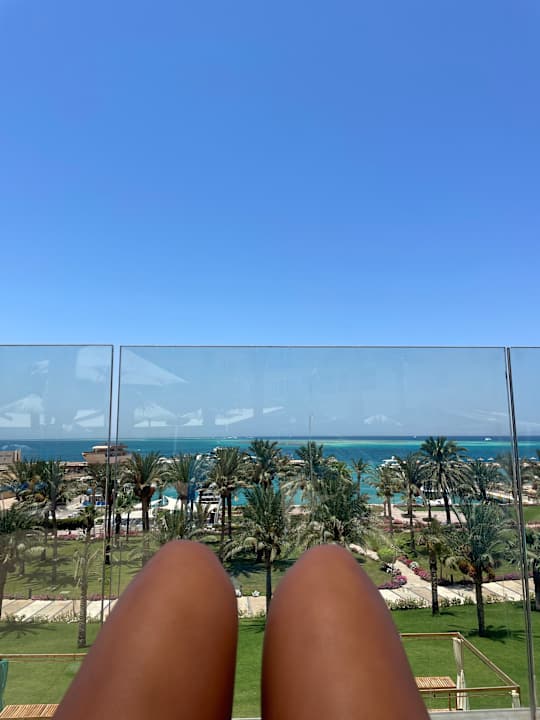 Ausblick Hilton Hurghada Plaza