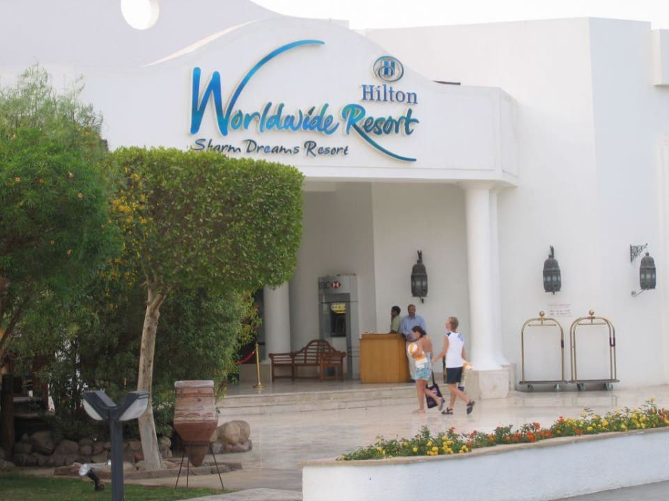 Haupteingang JAZ Sharm Dream