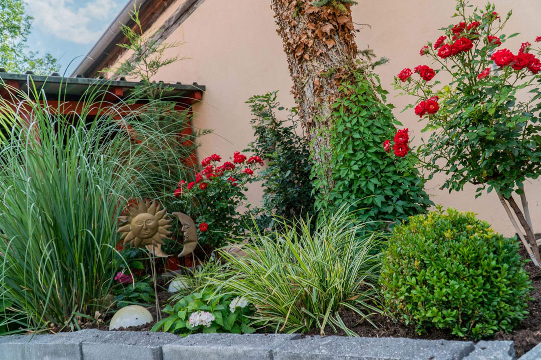 Gartenanlage Gästehaus Schulz