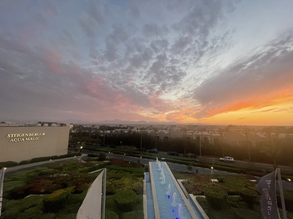 Ausblick Steigenberger Aqua Magic