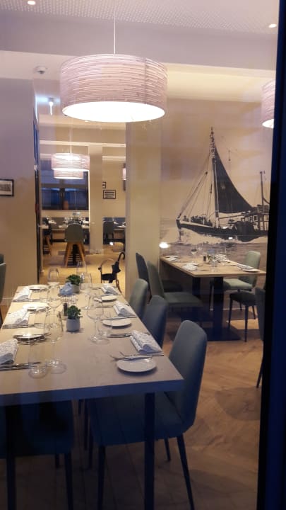 Restaurant auch für Frühstück  Küstenperle Strandhotel & Spa