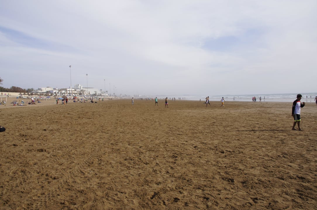 Sehr breiter Strand Hotel Riu Palace Tikida Agadir