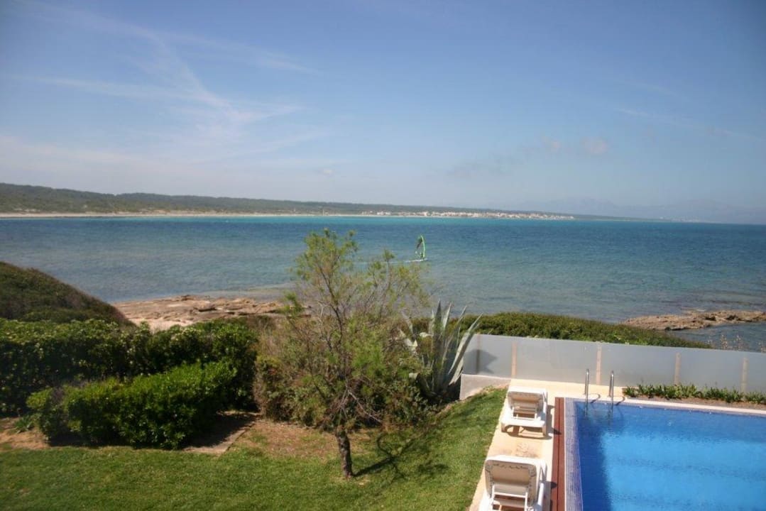 Vue de la chambre Es Blau des Nord