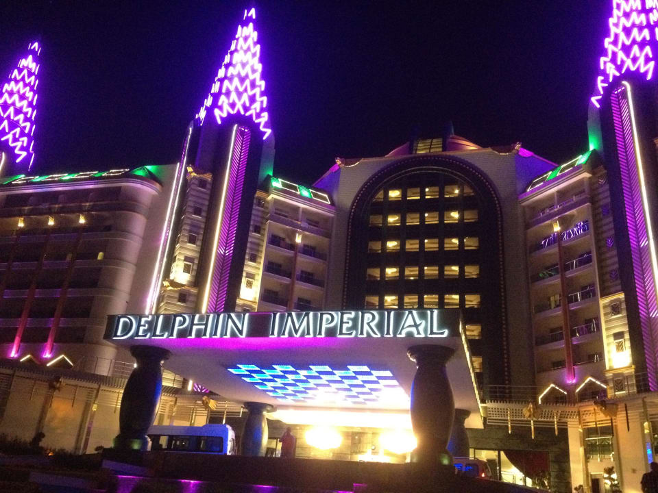 Eingang Hotel Delphin Imperial