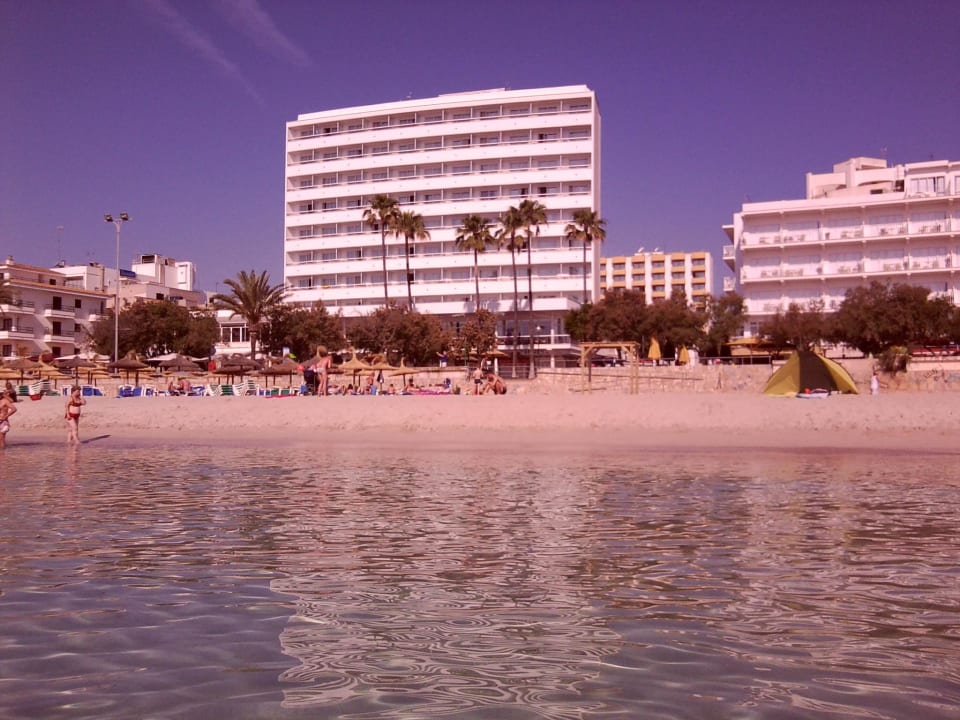 Hotel vom Strand aus Hipotels Don Juan