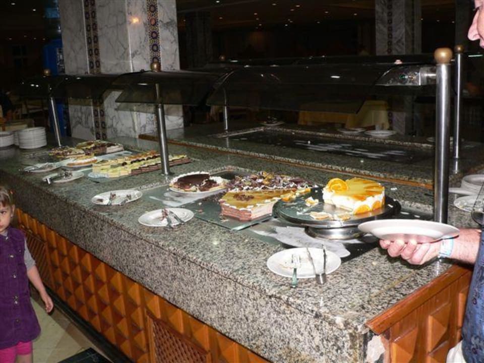 Nachtischbuffet geplündert El Mouradi Club Kantaoui