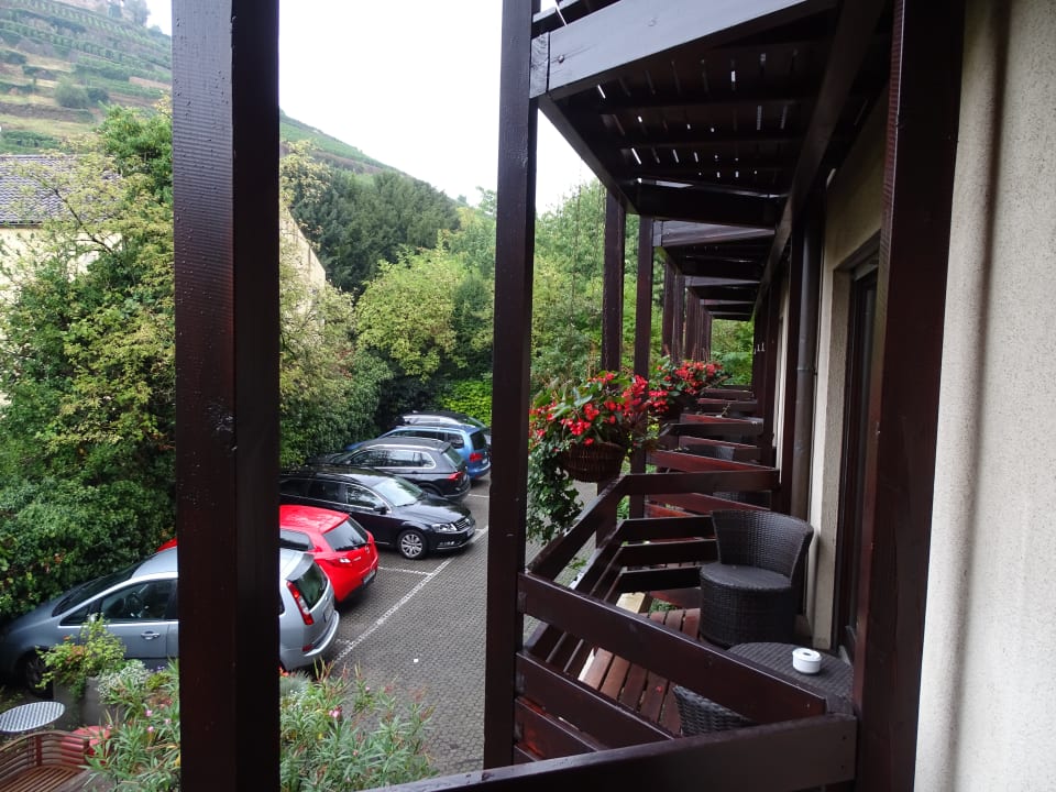 Ausblick Hotel Löwen mit Haus Goethe