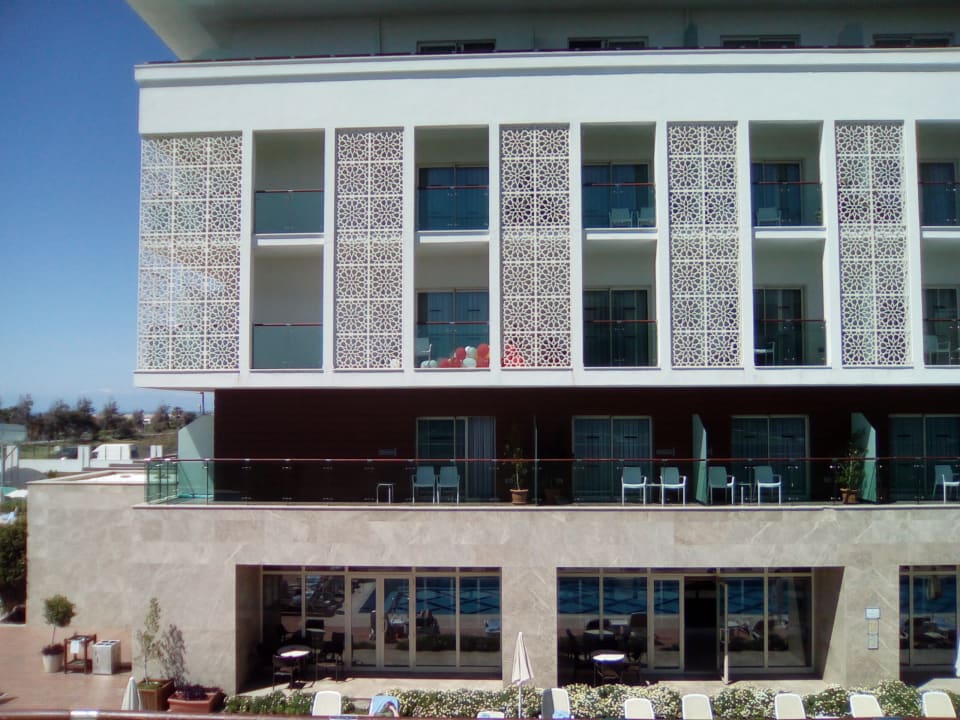 Der Heiratsantrag, alleine nur der Balkon, super gemacht  Sentido Trendy Verbena Beach