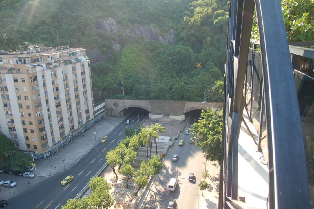 Blick vom Dach in Richtung Norden Augusto's Rio Copa Hotel