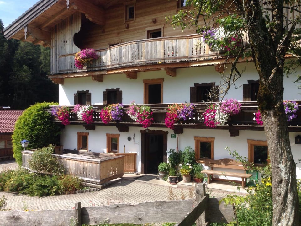 Außenansicht Pension-Biobauernhof Hagenhof