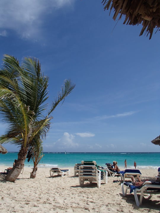 Strand beim Strandrestaurant Grand Palladium Select Bávaro Resort & Spa