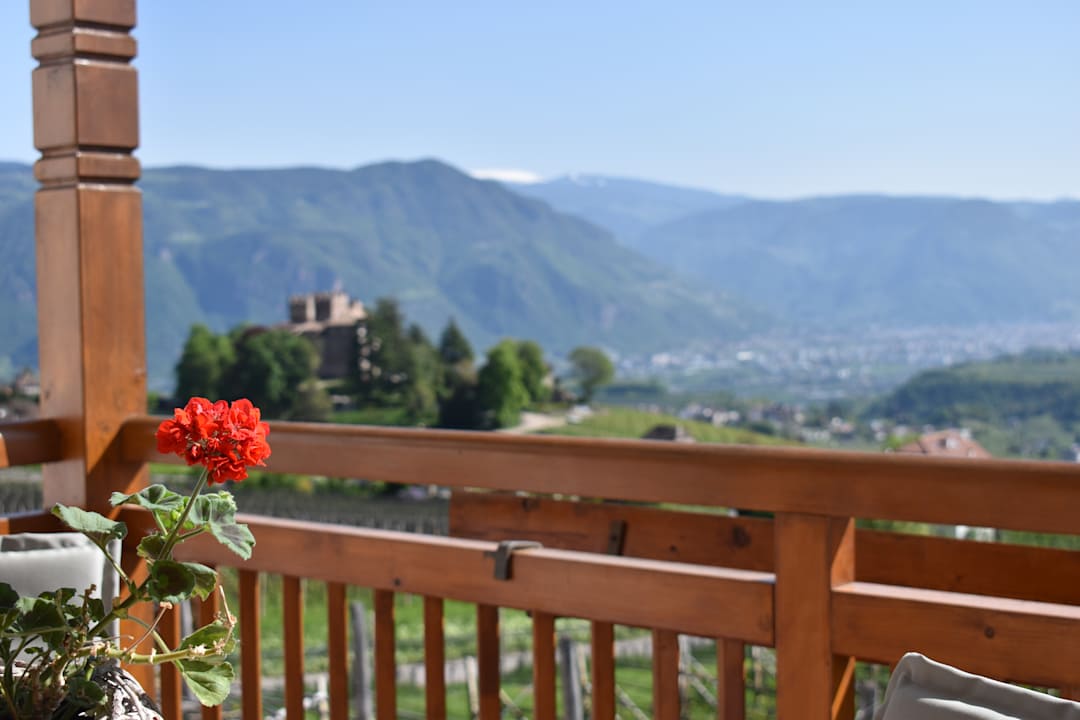 Ausblick Plattenriegelhof-Urlaub auf dem Bauernhof
