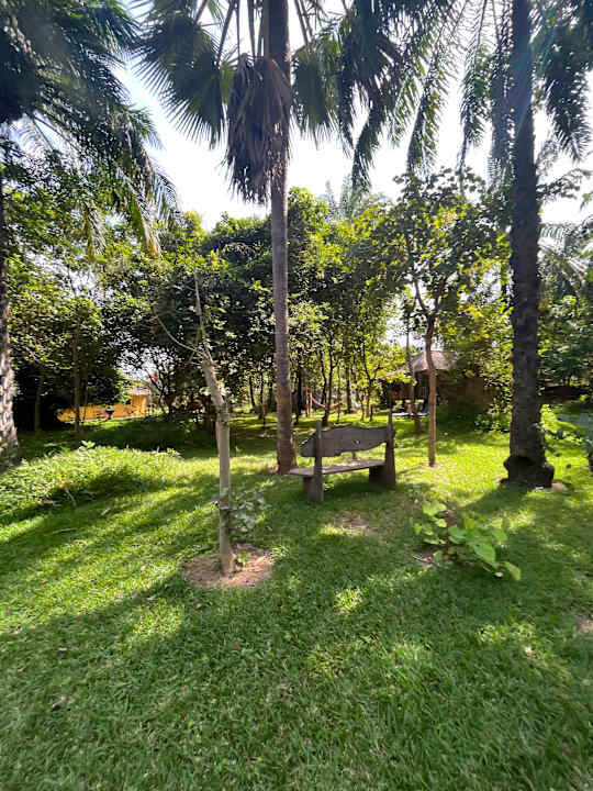 Gartenanlage AbCa's Creek Lodge