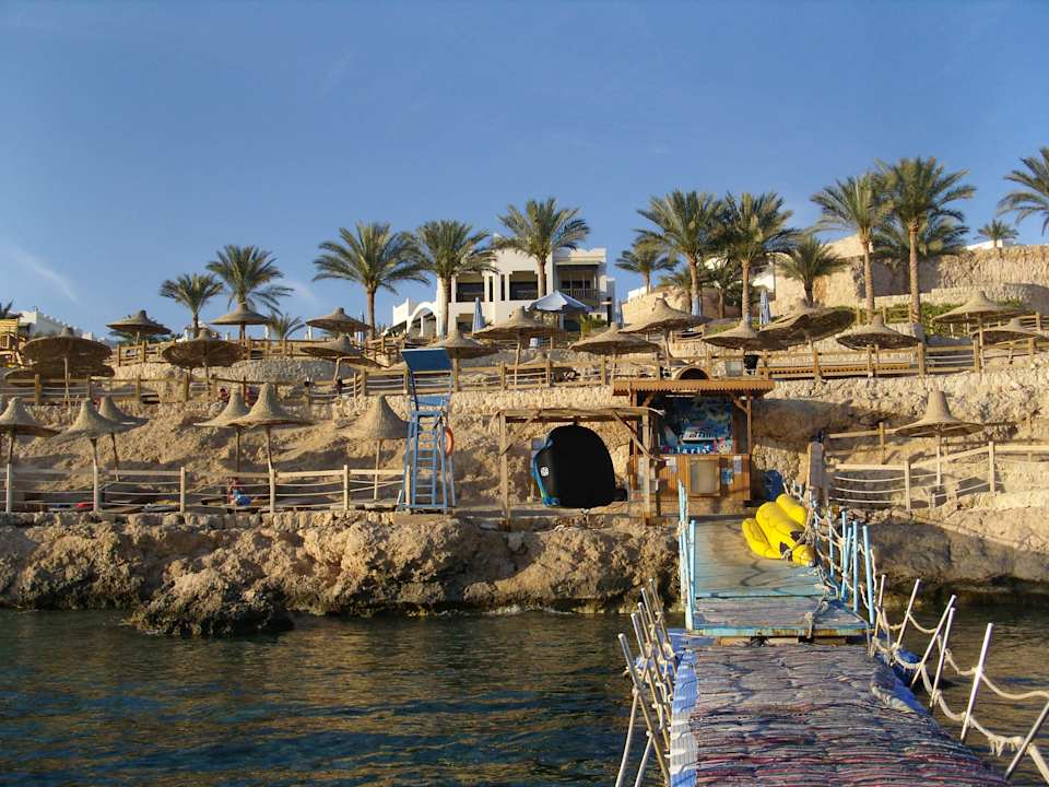 Einer der beiden Stege Sharm Plaza