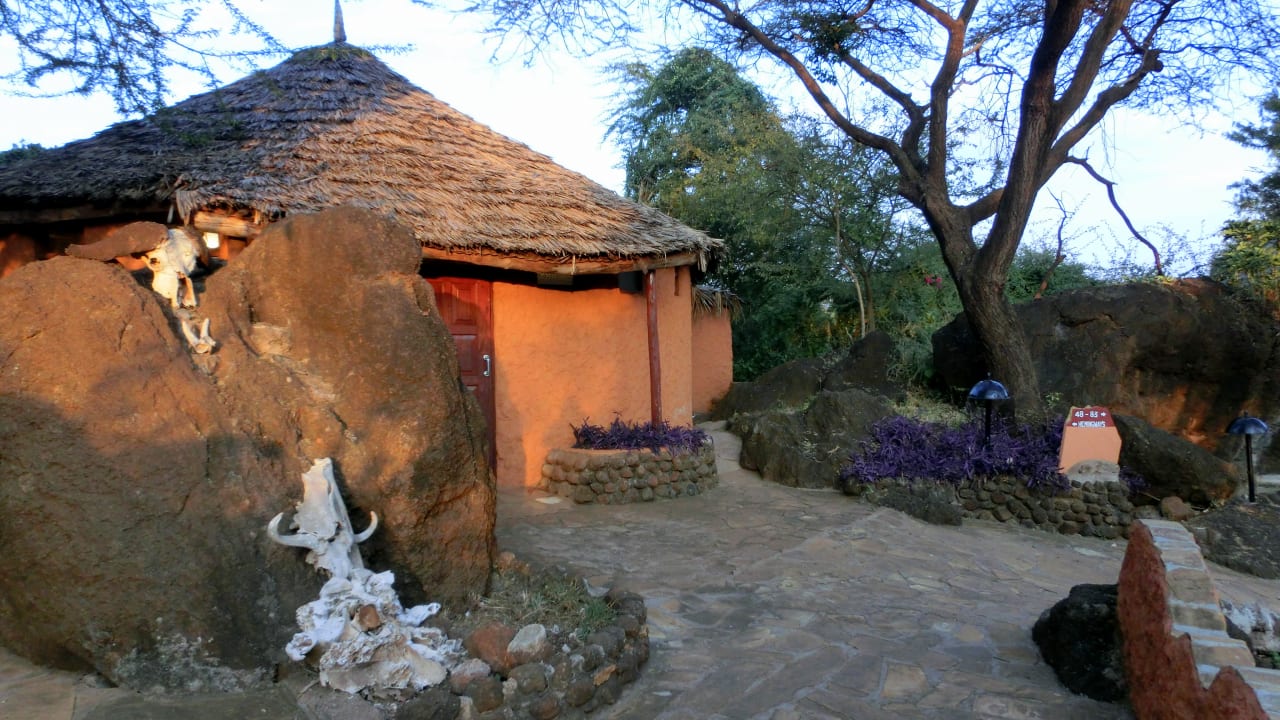 Gartenanlage Hotel Amboseli Sopa Lodge