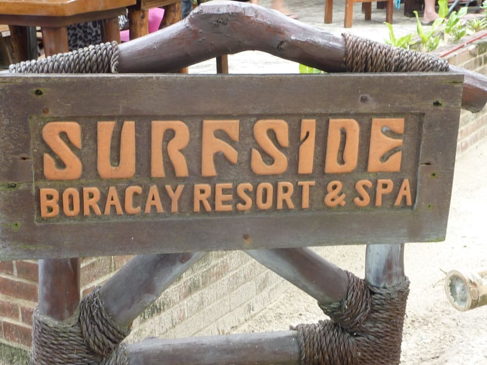 Eingang Resort & Spa Surfside Boracay