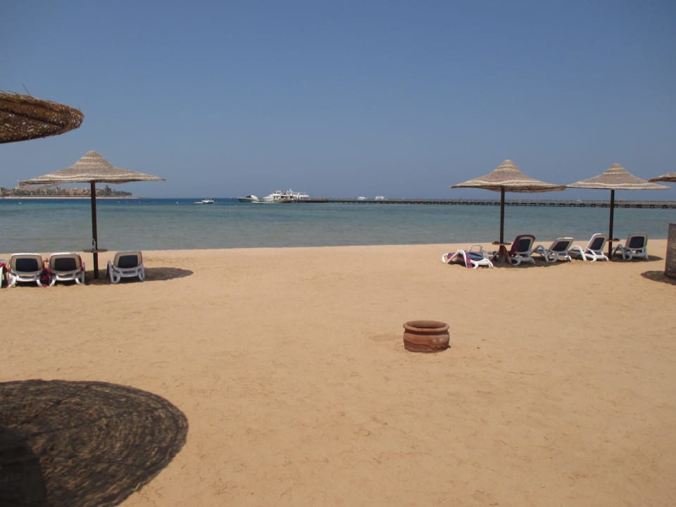 Sauberer Strand Cleopatra Luxury Resort Makadi Bay