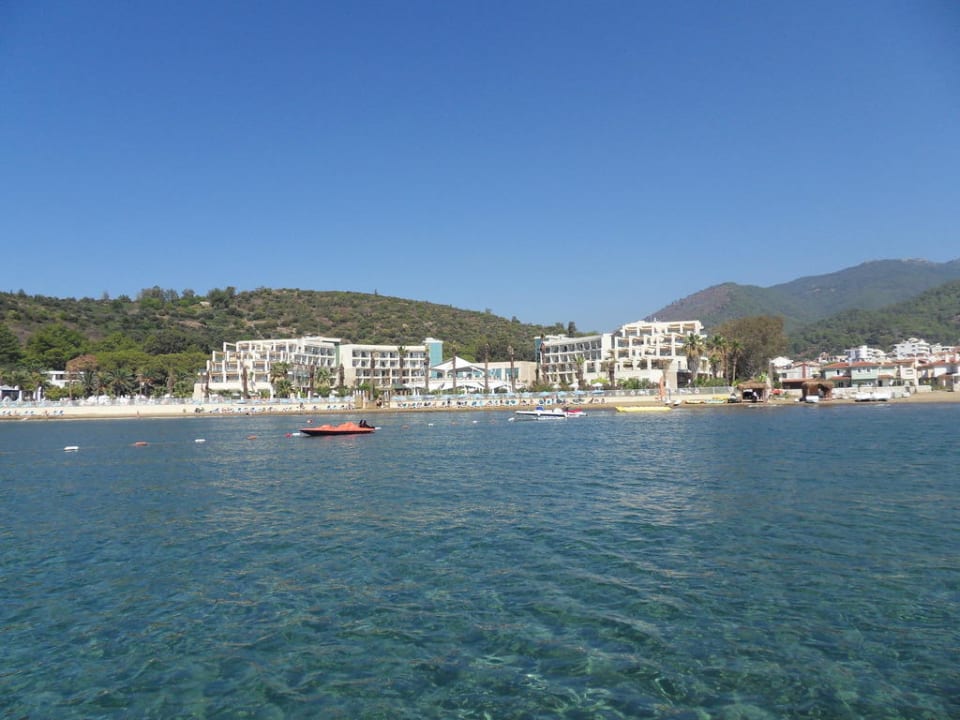 Panoramaansicht vom Meer aus Paloma Pasha