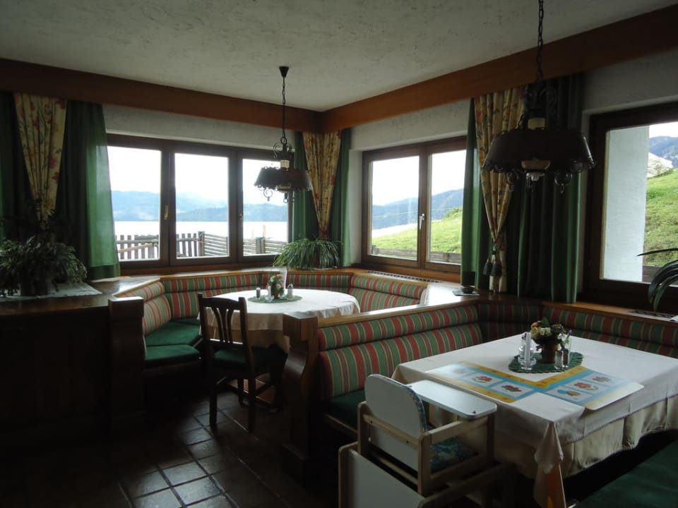 Speiseraum Alpengasthof Hotel Kopphütte