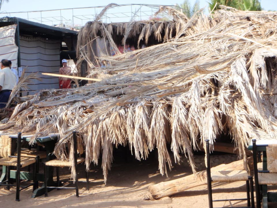 Einsturz des Daches durch Bauarbeiten Giftun Azur Resort