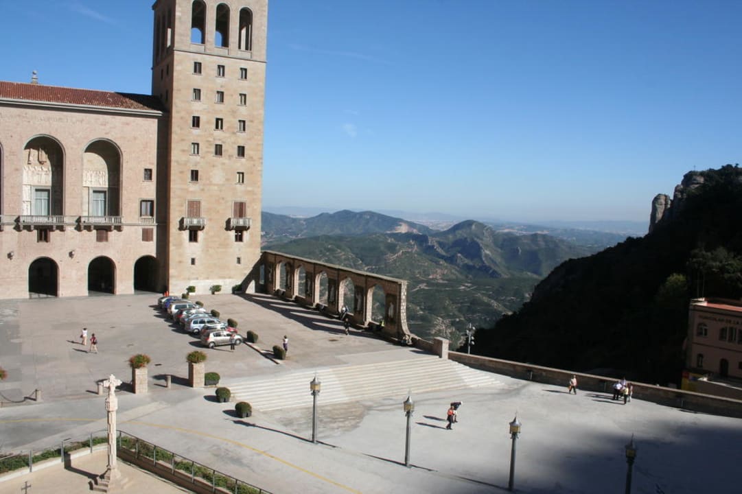 Blick aus dem Hotelzimmerfenster Hotel Abat Cisneros