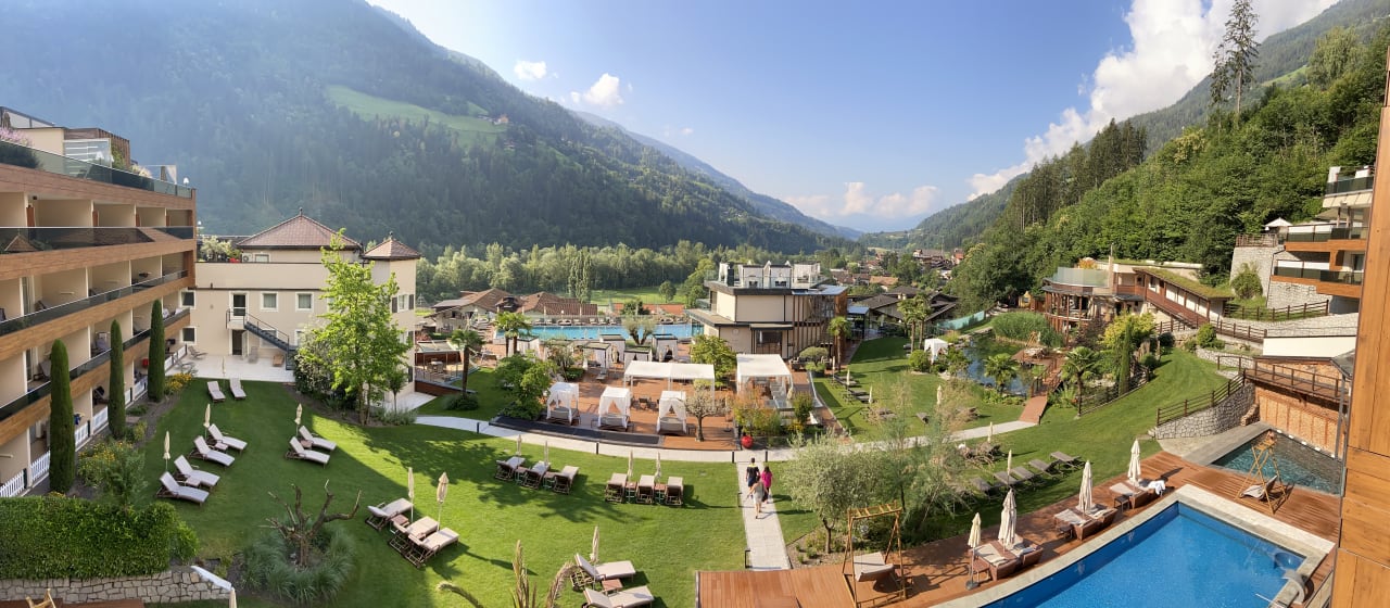 Ausblick Quellenhof Luxury Resort Passeier