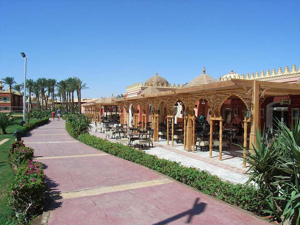 Restaurant Aussenansicht Pickalbatros Alf Leila Wa Leila Resort - Neverland Hurghada