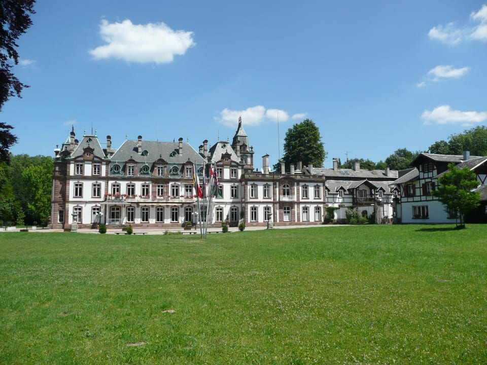 Außenansicht Hotel Château de Pourtalès