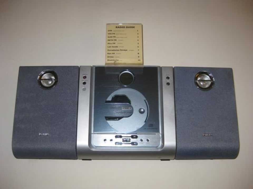 CD-Player mit Radio von Philips Mermaid Hotel & Club