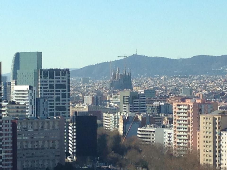 Ausblick Leonardo Royal Hotel Barcelona Forum