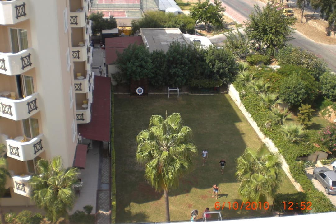 Ausblick von unseren Balkon Solivia Hotel