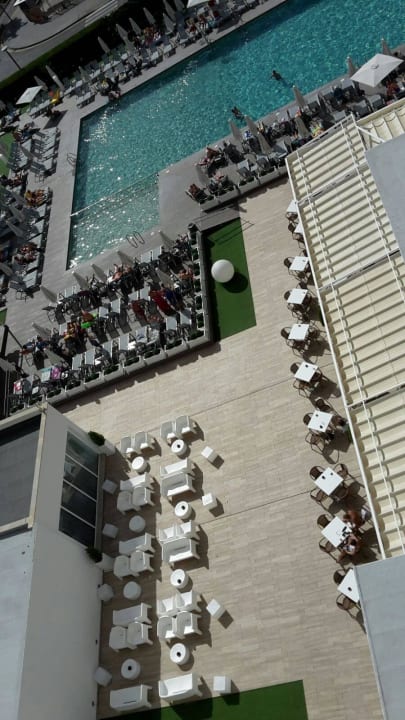 Pool vom Zimmer aus BQ Delfin Azul Hotel