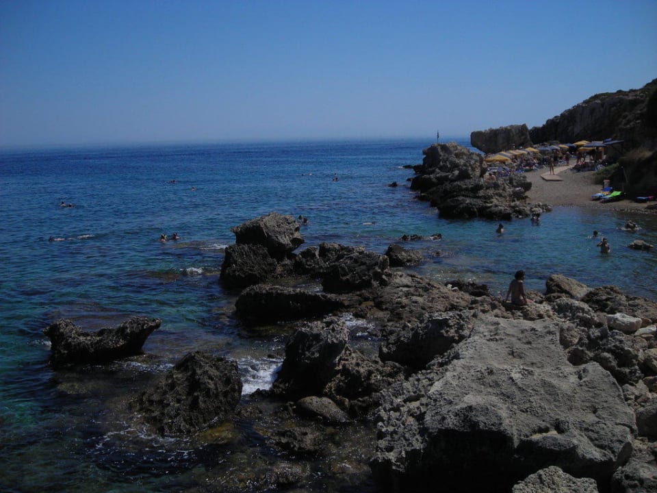 Badebucht am Meer Kresten Palace Hotel