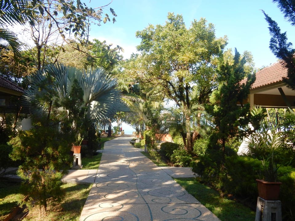 Gartenanlage Baan Khaolak Beach Resort