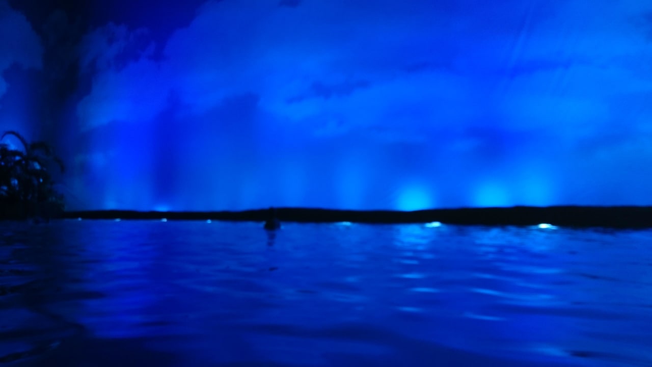 In der Südsee bei Nacht Tropical Islands Resort