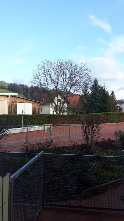 Blick vom Balkon Vivea Hotel Bad Schönau - Zur Quelle
