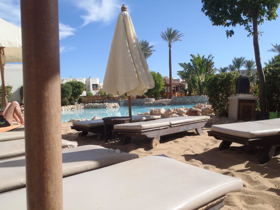 Sandstrand im hotel Ghazala Gardens