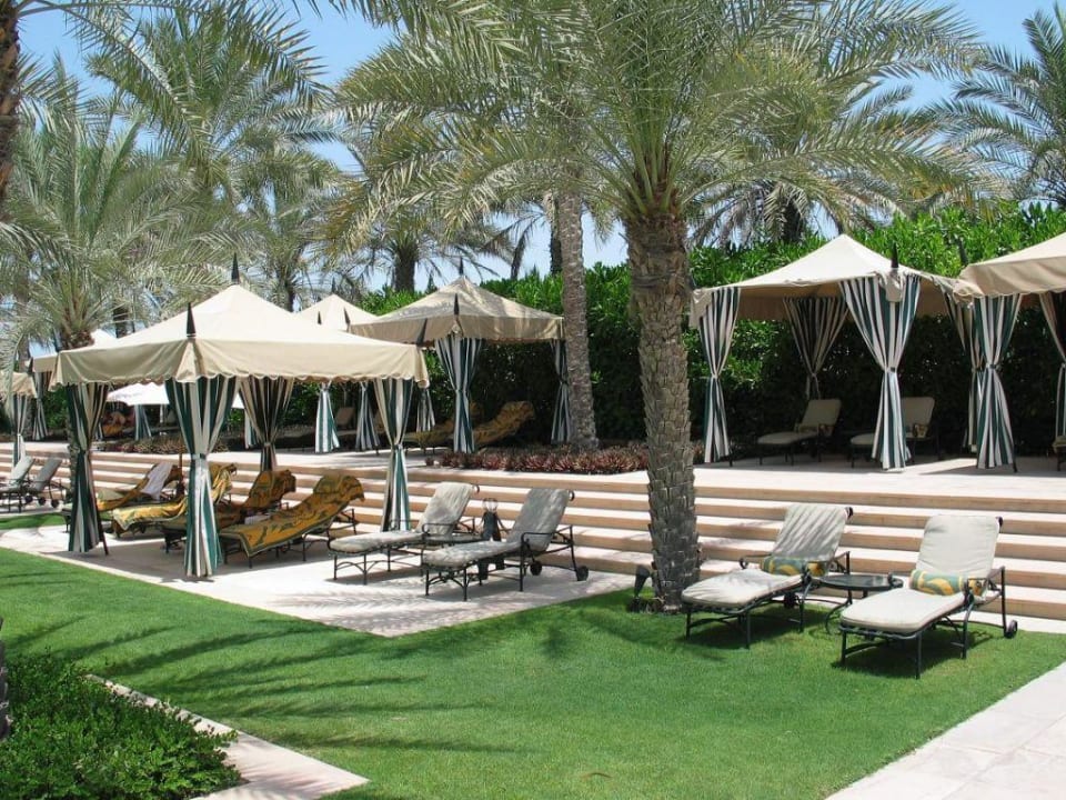 Pool Liegen One&Only Royal Mirage Resort Dubai at Jumeirah Beach