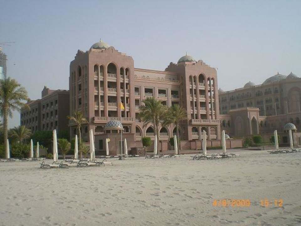 Aussenansicht Emirates Palace Mandarin Oriental