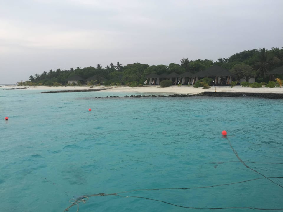 Blick vom Südpier auf eine der Bars Adaaran Select Meedhupparu Island Resort - Premium All Inclusive