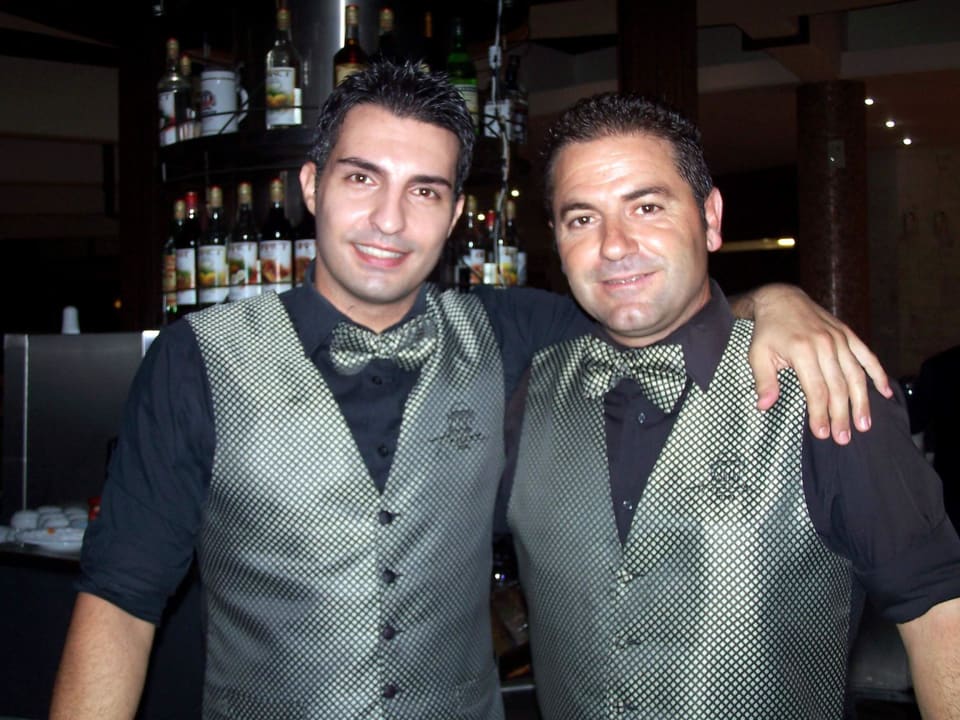 Christos und Jannis Hotel Kalithea Horizon Royal