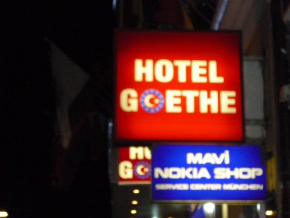 Goethe ist Türke? Hotel Goethe München