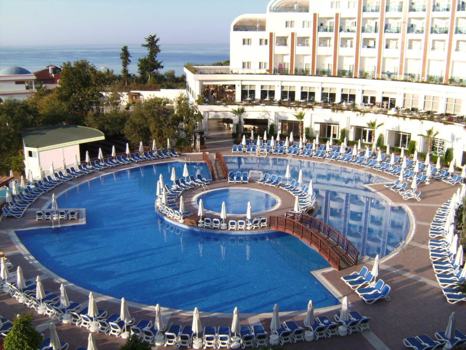 Pool vom Zimmer aus Side Prenses Resort & Spa