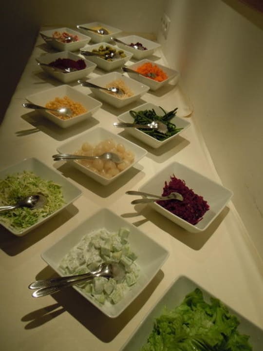 Salatbuffet Charmehotel Friedrich