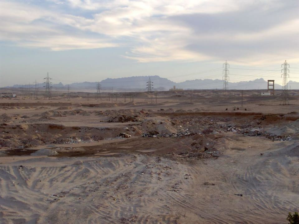 Unser Zimmerausblick Pickalbatros Aqua Park Resort - Hurghada