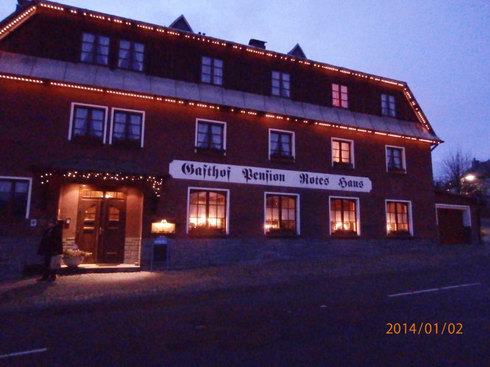 Sehr nett geschmückt Pension Rotes Haus